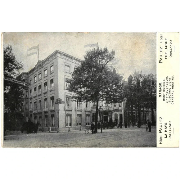 American Vintage Other - Hotel Paulez La Haye Holland Postcard